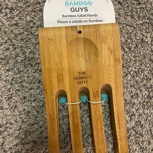 Authentic bamboo salad tongs from The Bamboo Guys
